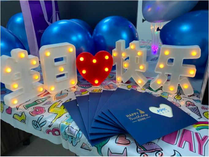 佳譜儀器十月生日會